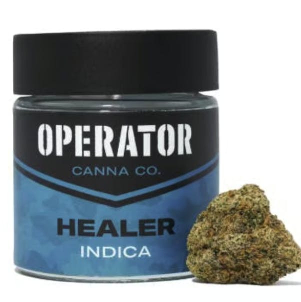 Operator Canna Co - Healer | Afghani Kush | Big Buds | 3.5g - 1
