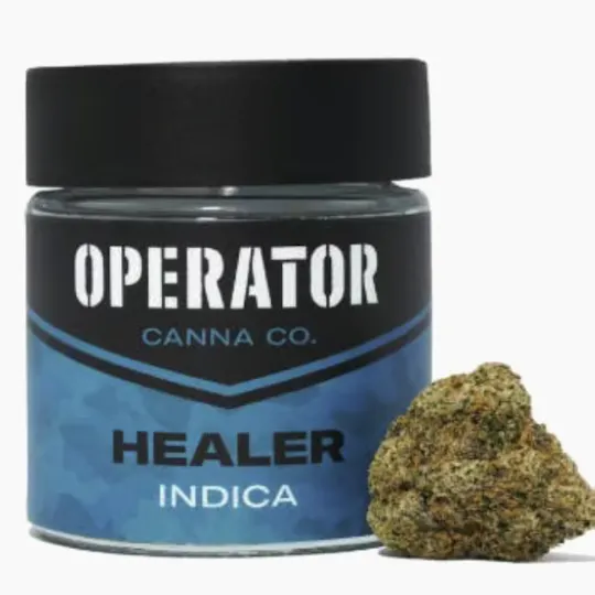 Operator Canna Co - Healer | Afghani Kush | Big Buds | 3.5g - 1