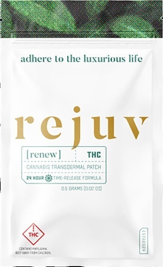 Rejuv - Renew | Transdermal Patch | 100mg THC each | 6pk - 1