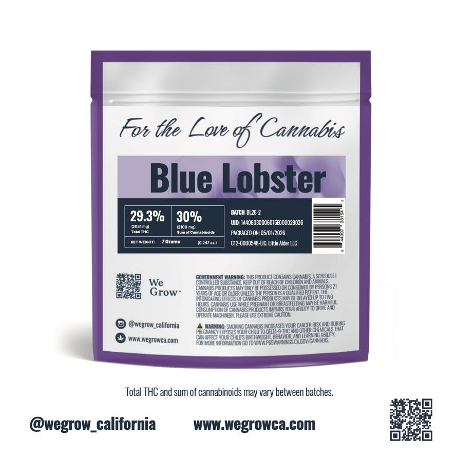 We Grow - We Grow | Blue Lobster | Smalls | 7g - 1