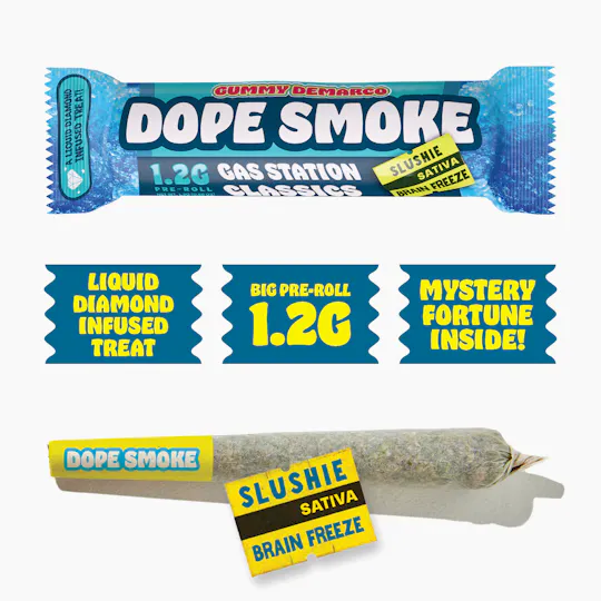 Gummy Demarco - DOPE SMOKE | Slushie | Liquid Diamond Infused Joint | 1.2G - 1
