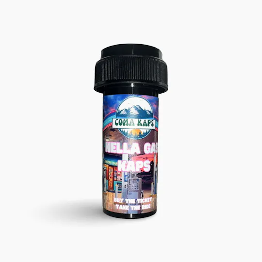 Indico - Hella Gas Coma Kaps 250mg 5pk - Unicorn Tears - 1