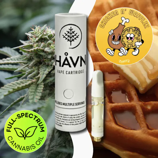 HAVN - Chicken N' Waffles | Full Sprectrum Cartridge | 1g - 1