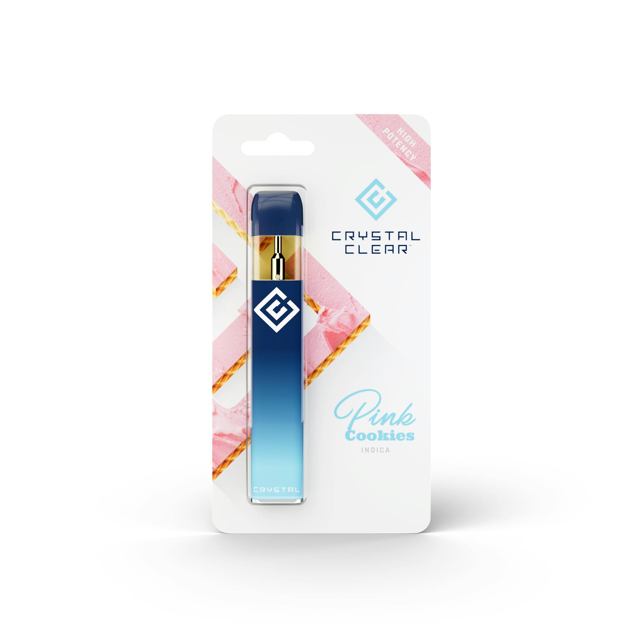 Crystal Clear - Pink Cookies | Disposable | 1g - 1