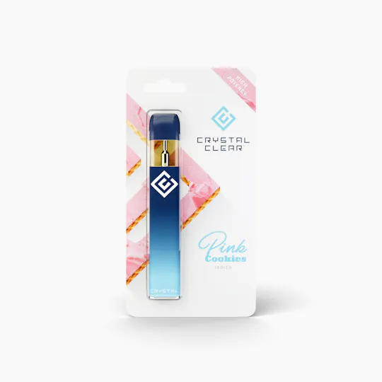 Crystal Clear - Pink Cookies | Disposable | 1g - 1