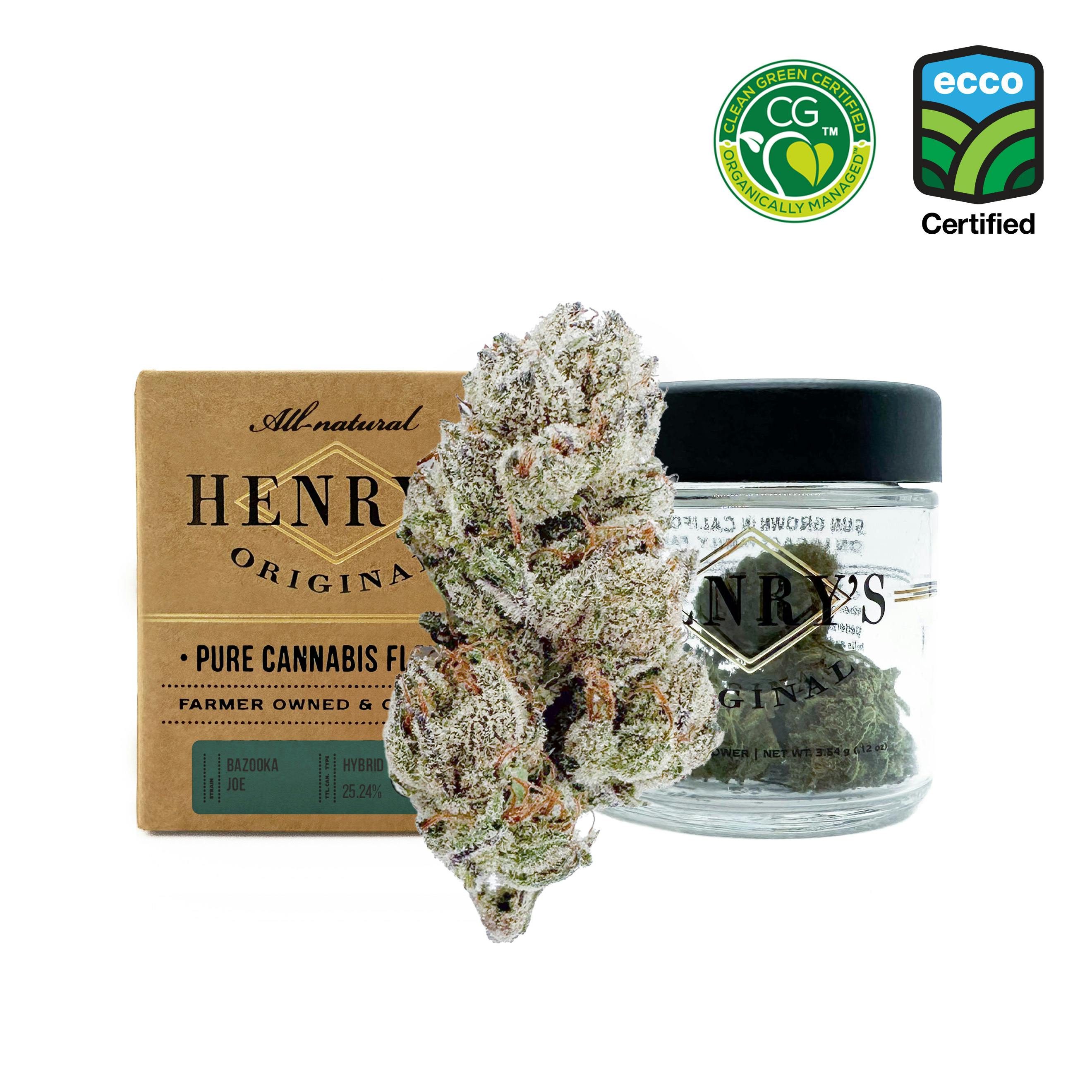 Henry's Original - Henry's Originals | Bazooka Joe | Jar Big Buds | 3.5g - 1