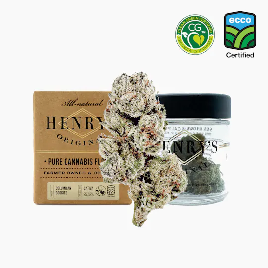 Henry's Original - Henry's Originals | Columbian Cookies | Jar Big Buds | 3.5g - 1
