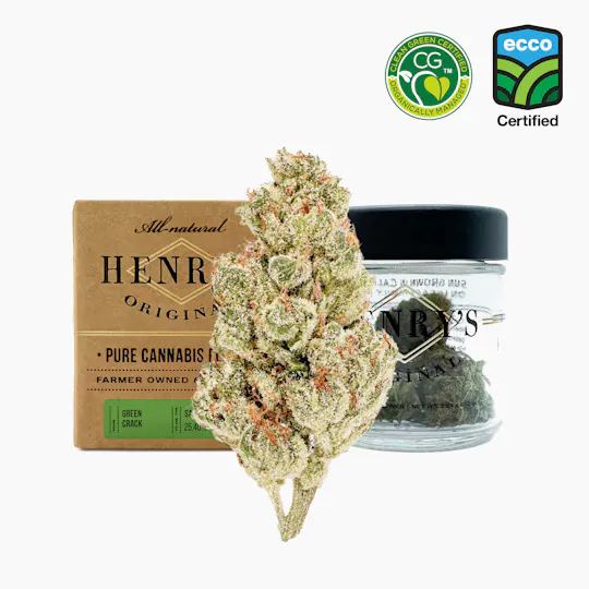 Henry's Original - Henry's Originals | Green Crack | Jar Big Buds | 3.5g - 1