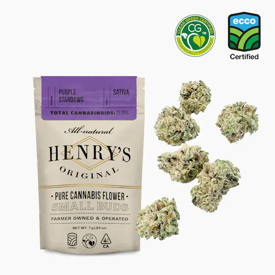 Henry's Original - Henry's Original | Master Kush | Pouch Small Buds | 7g - 1