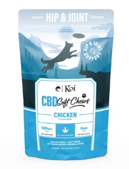 Koi - CBD Hip & Joint Support Soft Pet Chews (Chicken Flavor)