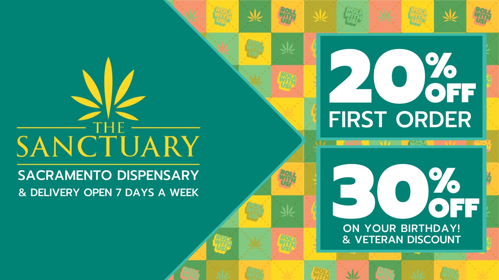 The Sanctuary Delivery - Citrus Heights / Orangevale 20% OFF First-Time Members