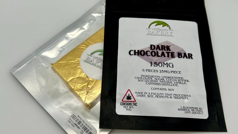 Vetted Cannabis 30% off 150mg chocolate bar