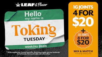 Leaf & Flower 4th St Toking Tuesday