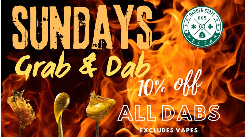 Garden State Nectar Grab & Dab on Sunday 10% off