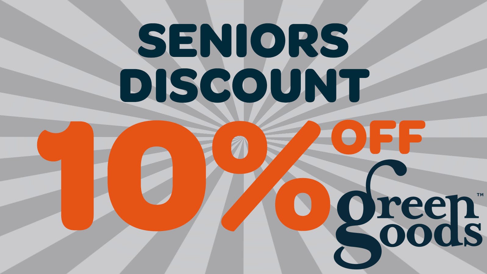 10 Off Seniors Discount At Green Goods Frederick Weedmaps