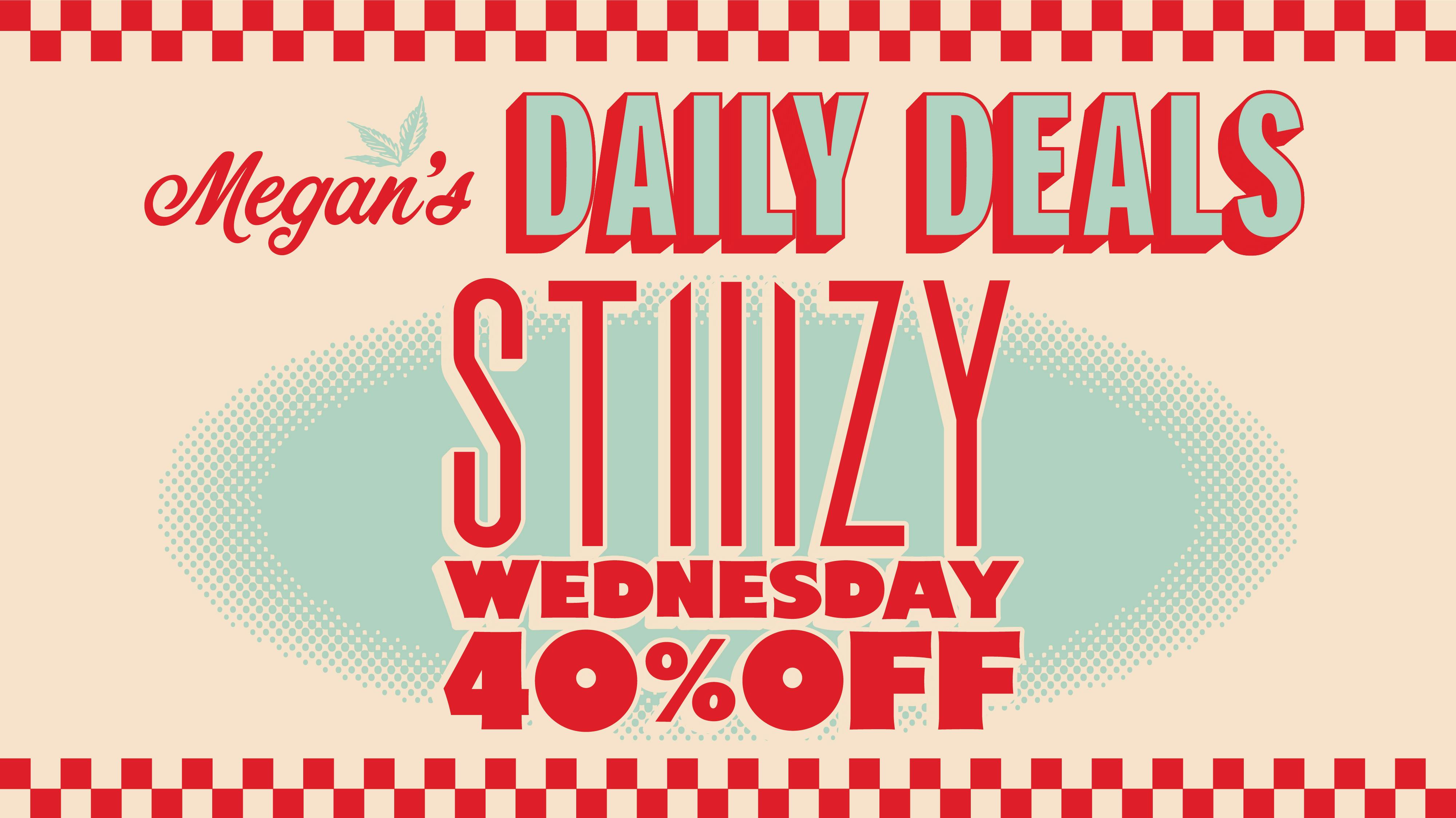 Megan's Organic Market - SLO 40% Off Stiiizy Wednesday