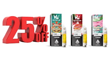 Nexus Delivers 25% off West Coast Cure Carts