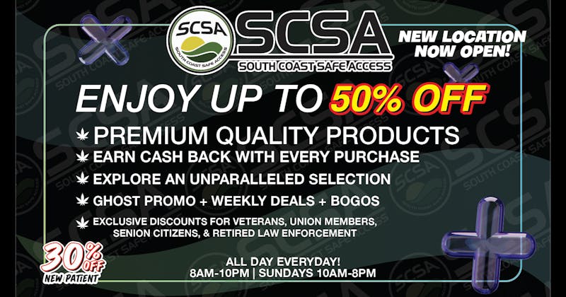 SCSA - Costa Mesa 30% Off First Visit!