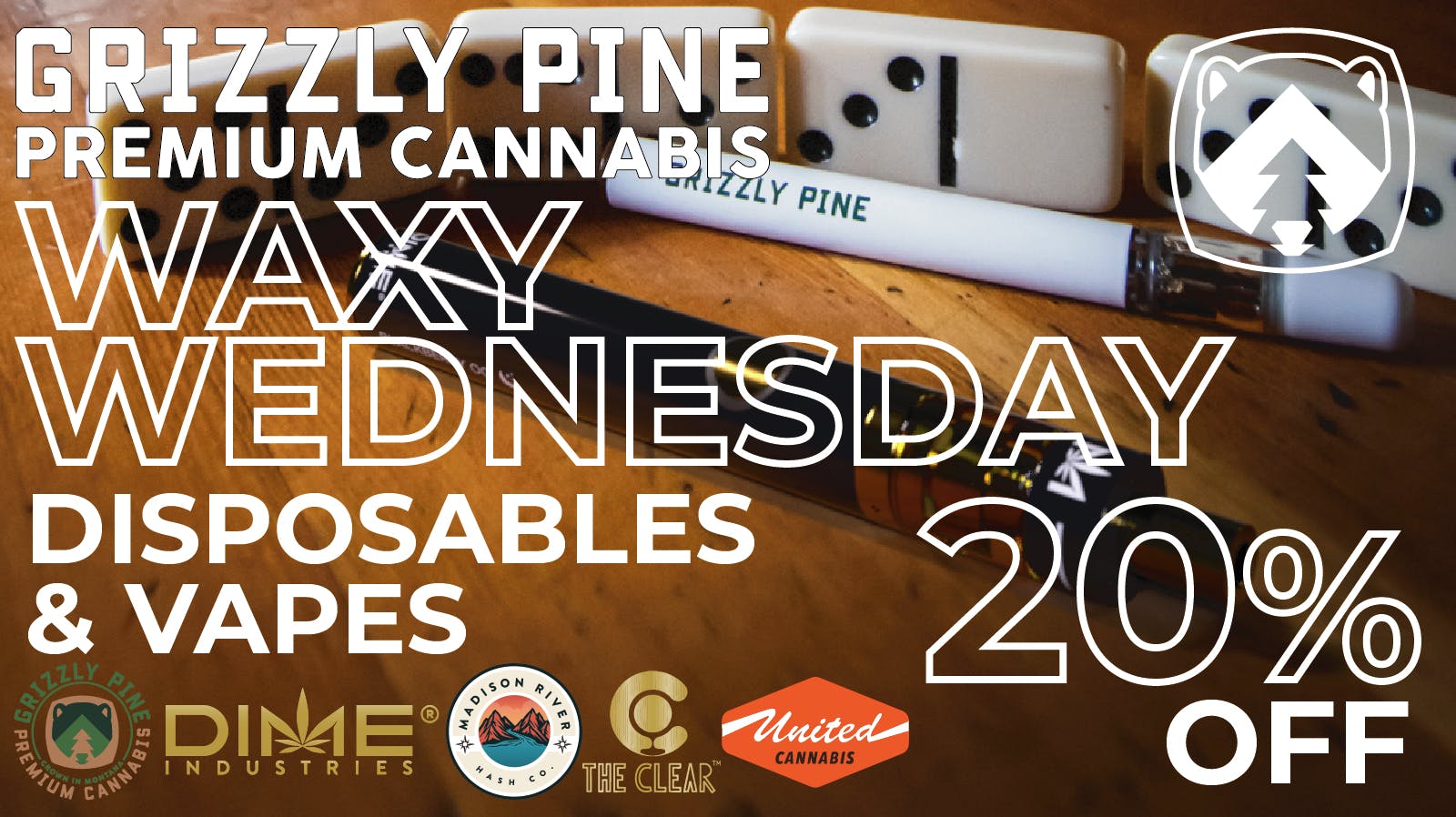 Grizzly Pine - Bozeman Waxy Wednesday Vapes