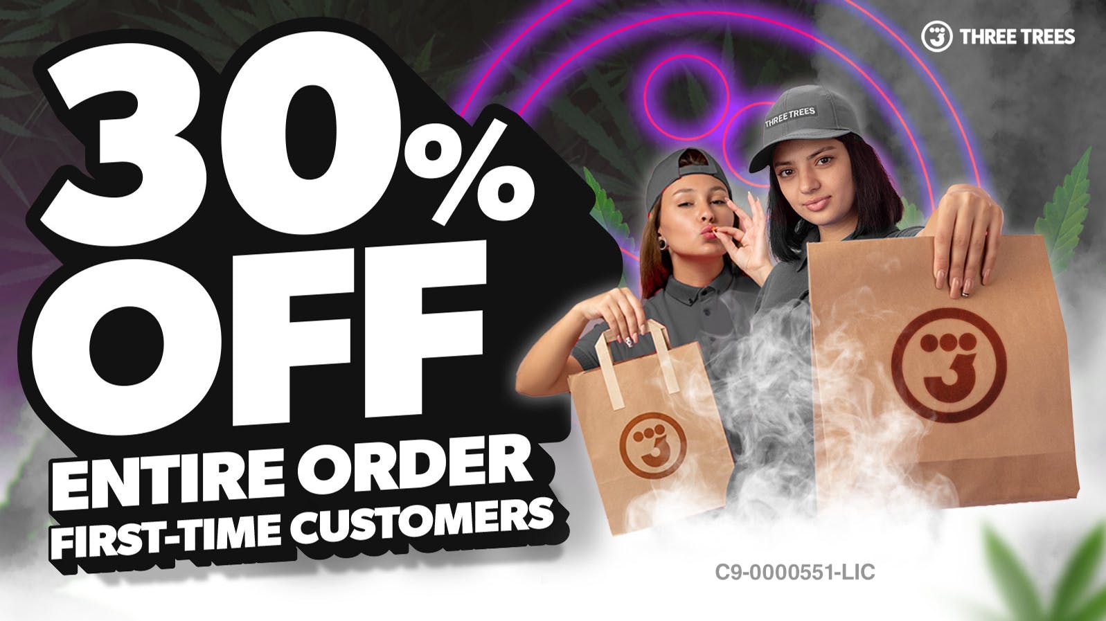 Three Trees - Fremont 30% OFF First Order