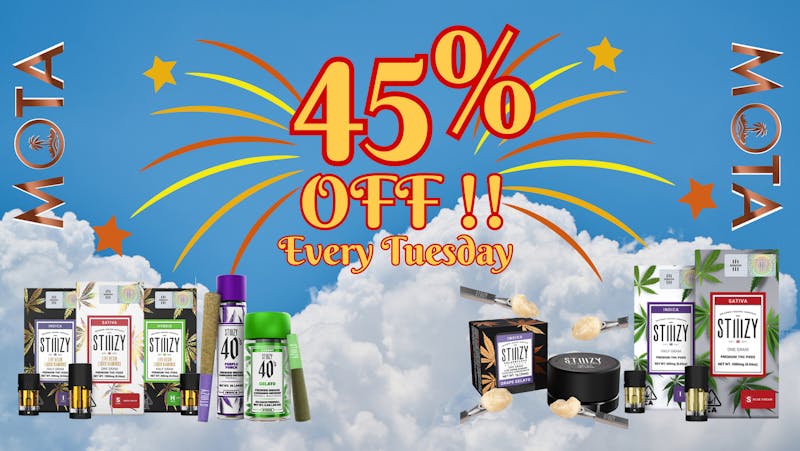 MOTA (Medicine Of The Angels) STIIIZY 45% OFF TUESDAY!!