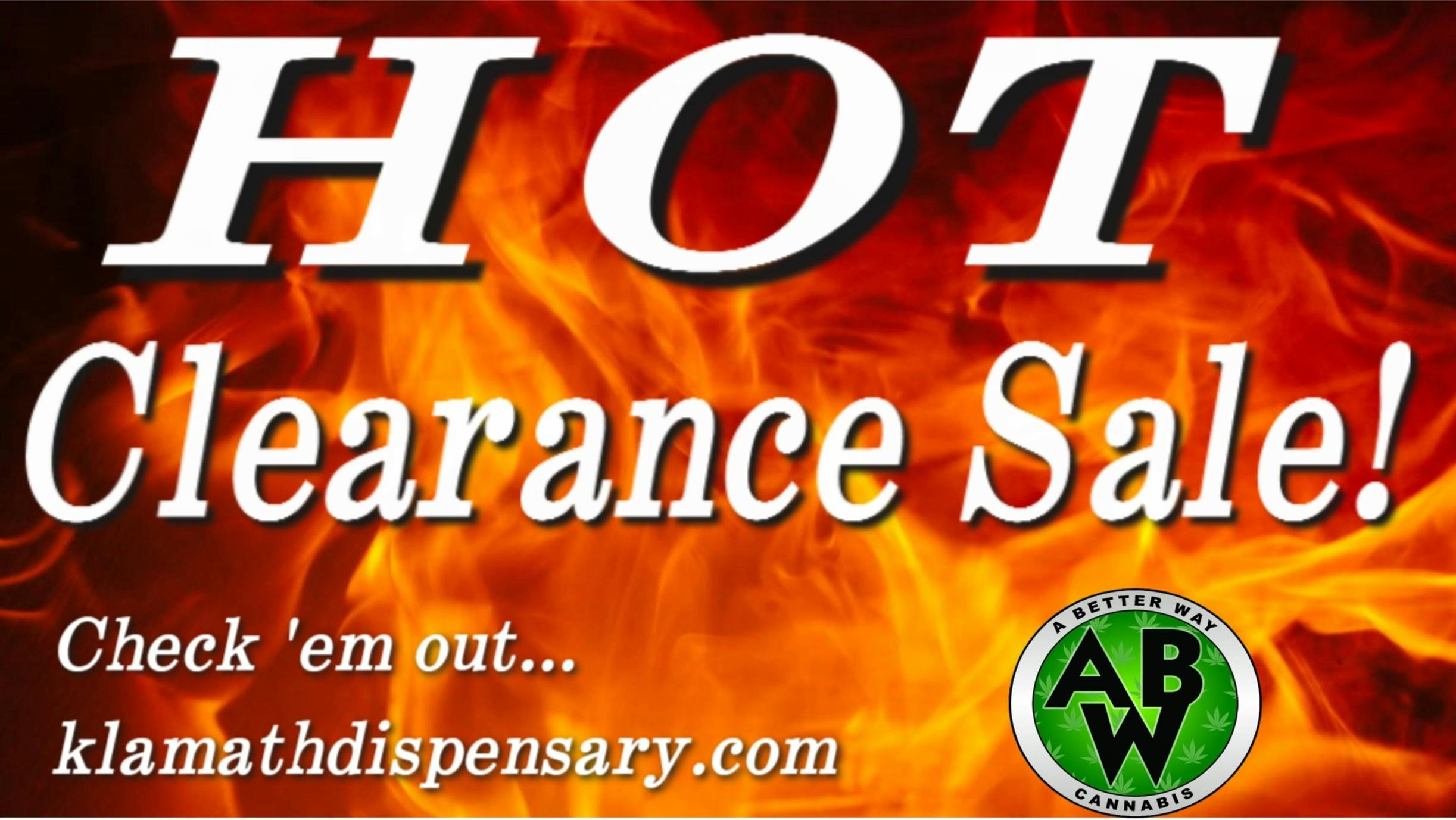 A Better Way Cannabis Up to 50% Off Clearance Rack