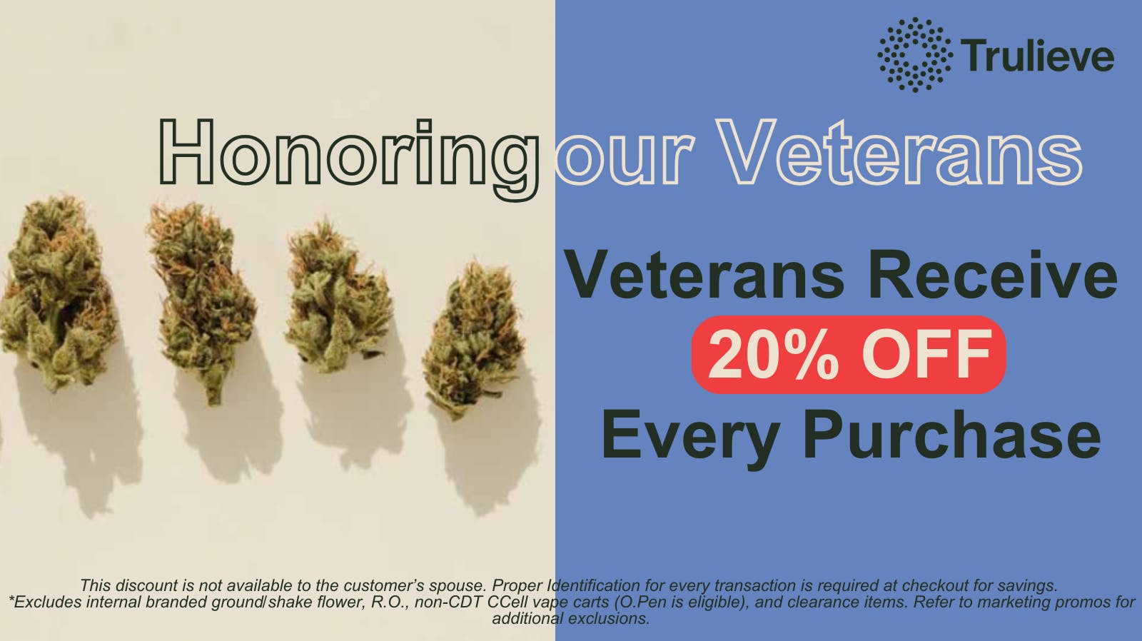 Trulieve - Weston Veteran Discounts