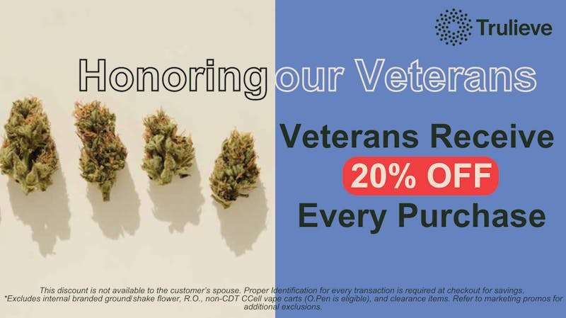 Trulieve - Morgantown Granville Veteran Discounts
