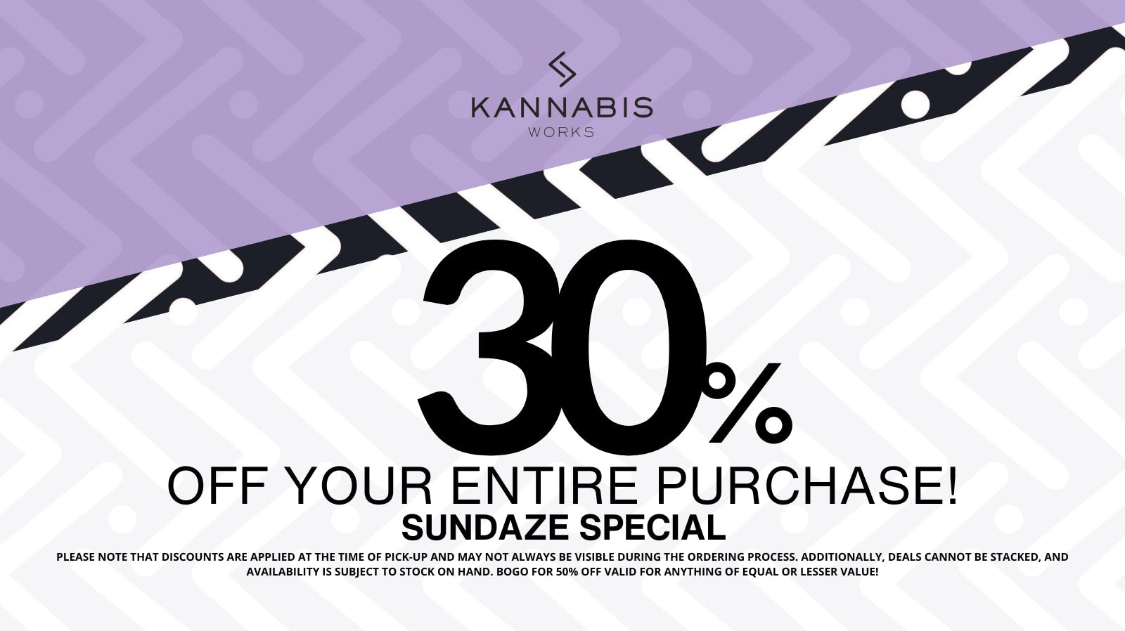 Kannabis Works 30% Off The Entire Store!
