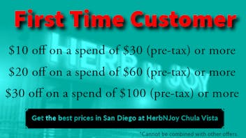 HerbNJoy - Chula Vista First time customer special