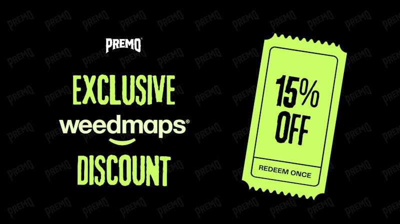 Premo Cannabis Company WEEDMAPS PROMO DEAL