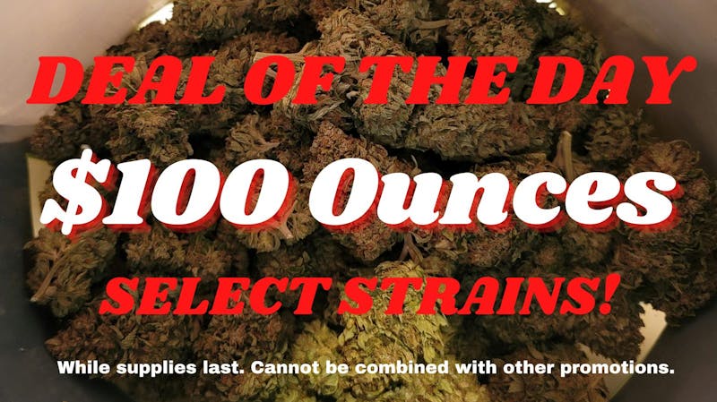 Odyssey Cannabis Delivery $100 Ounce Deal of the Day!!