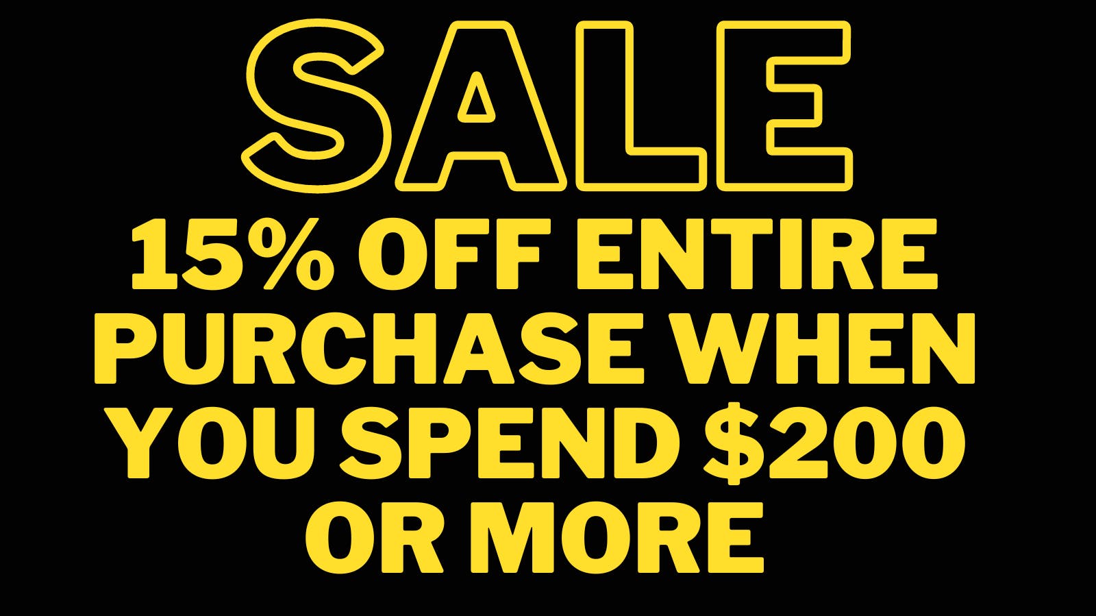 High Society 15% off entire purchase