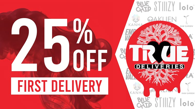 True Deliveries 25% Off First Delivery
