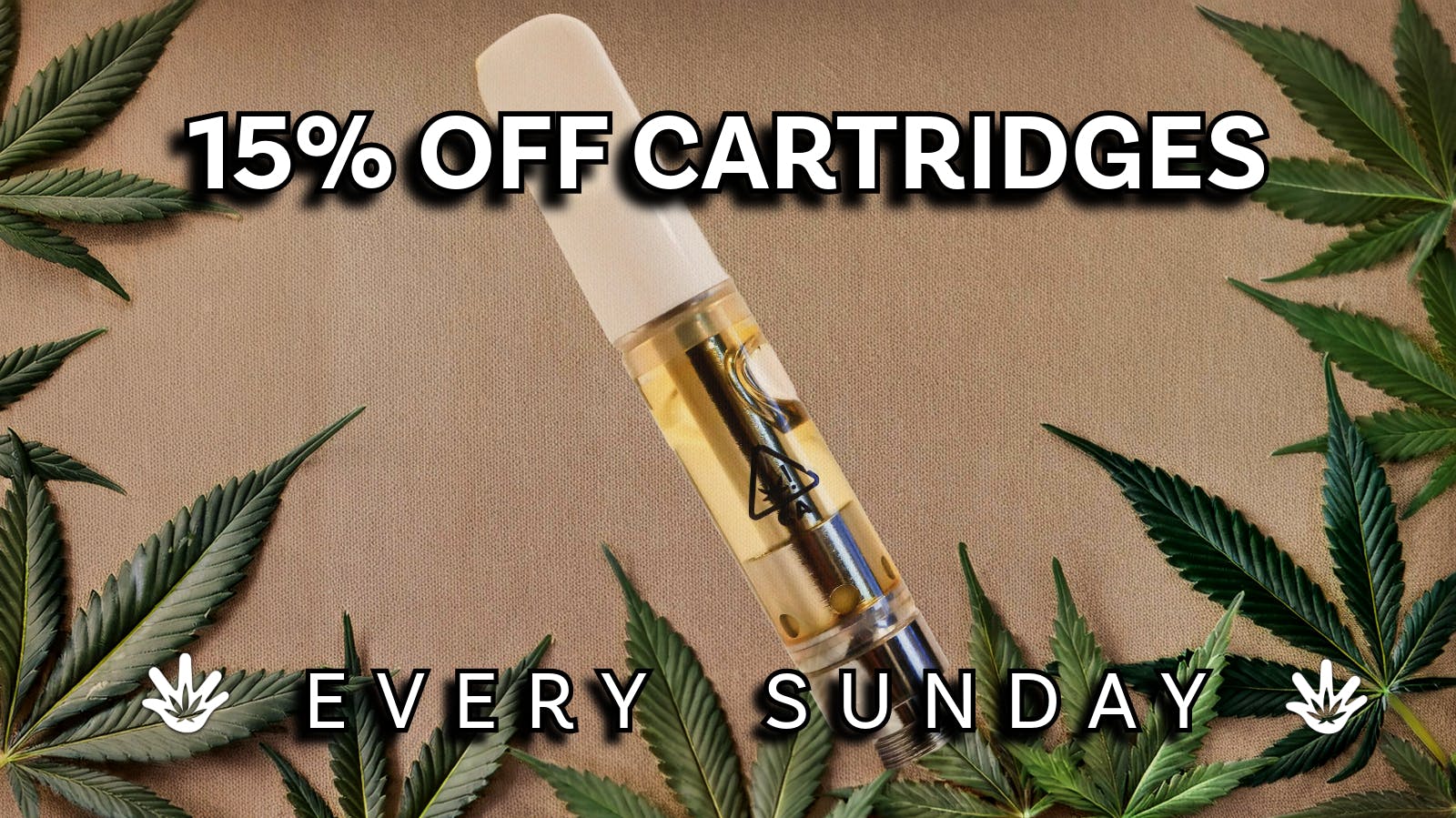 Catalyst Cannabis Company - Old Seward 15% Off Cartridges Every Sunday!