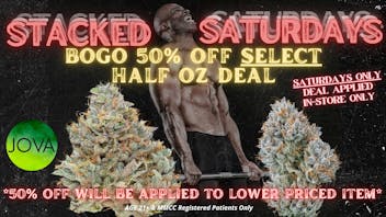 JOVA Wellness Center STACKED 1/2s SATURDAYS DEALS