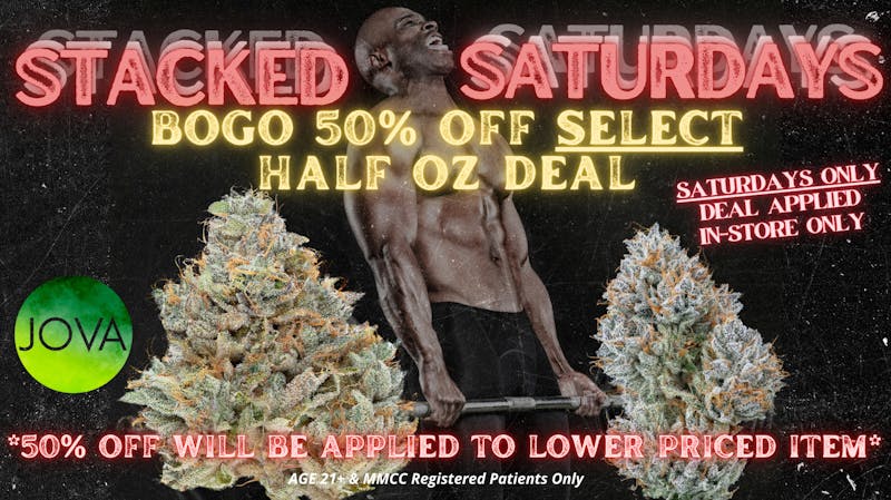 JOVA Wellness Center STACKED 1/2s SATURDAYS DEALS