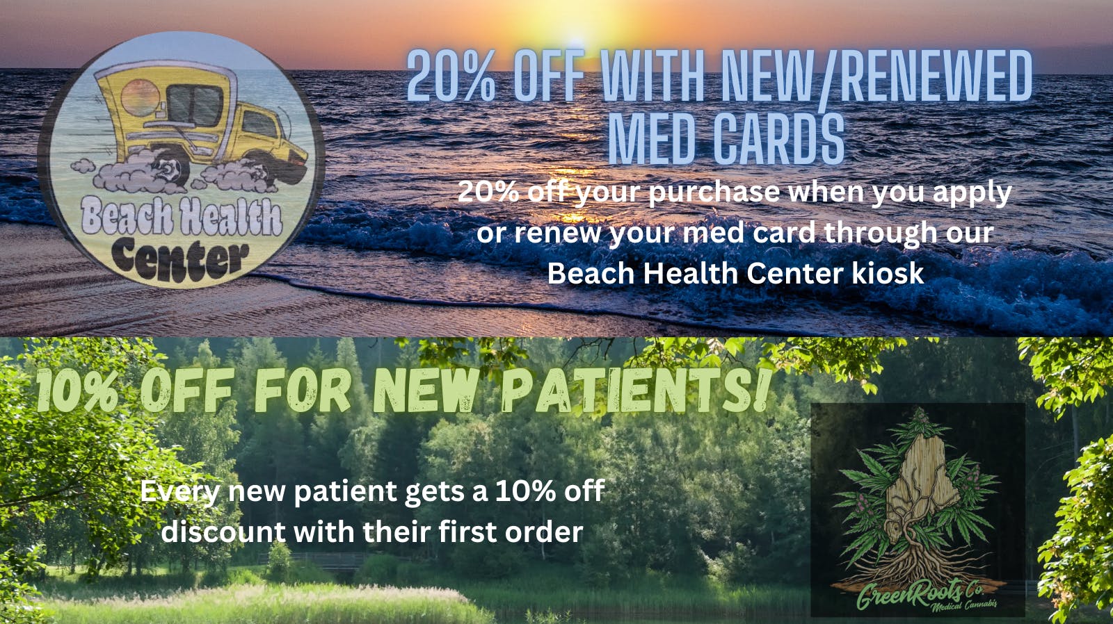 Green Roots Company BHC & New Patient Discounts