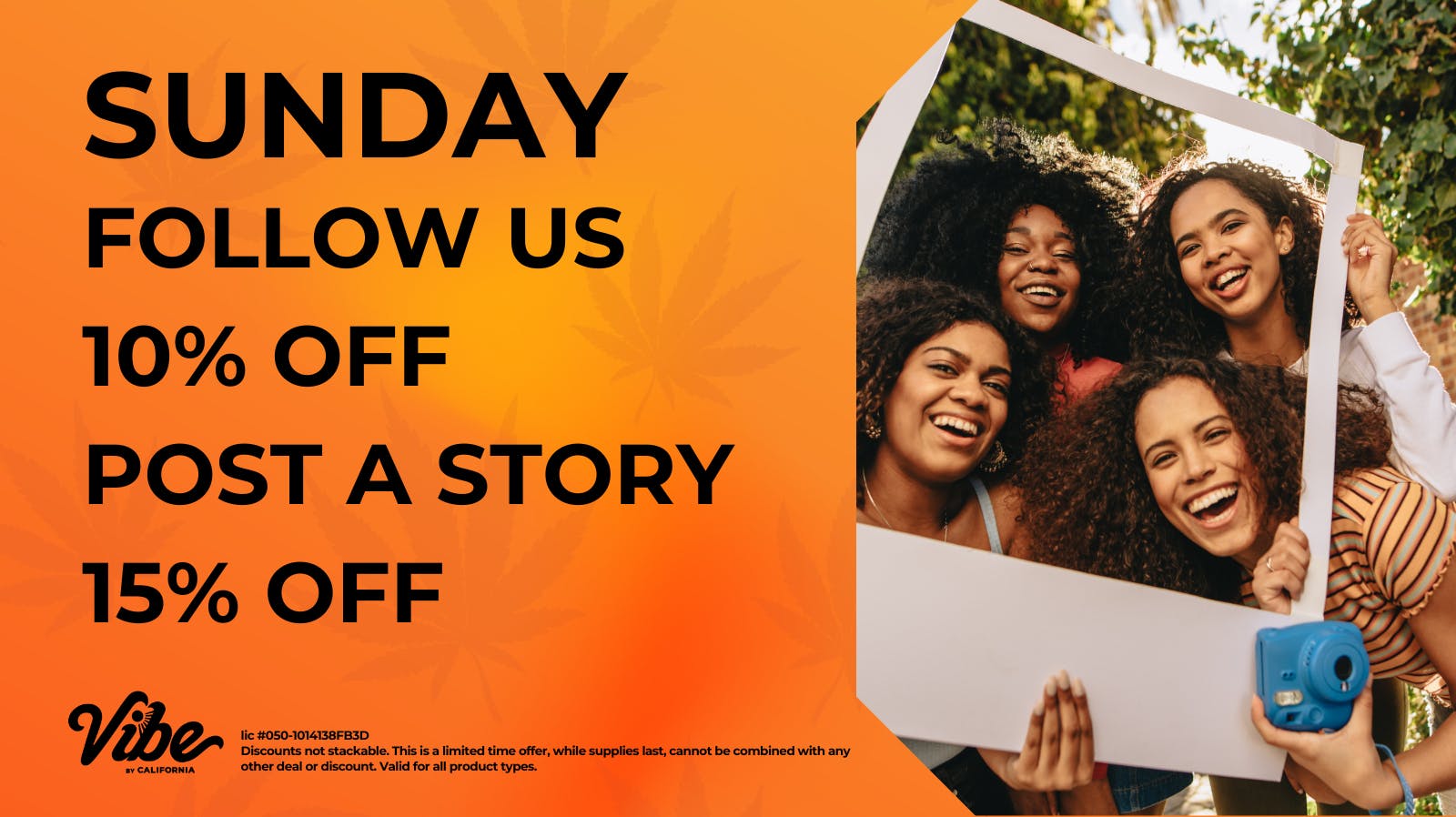 VIBE | Amberlight 10% Off For Instagram Followers