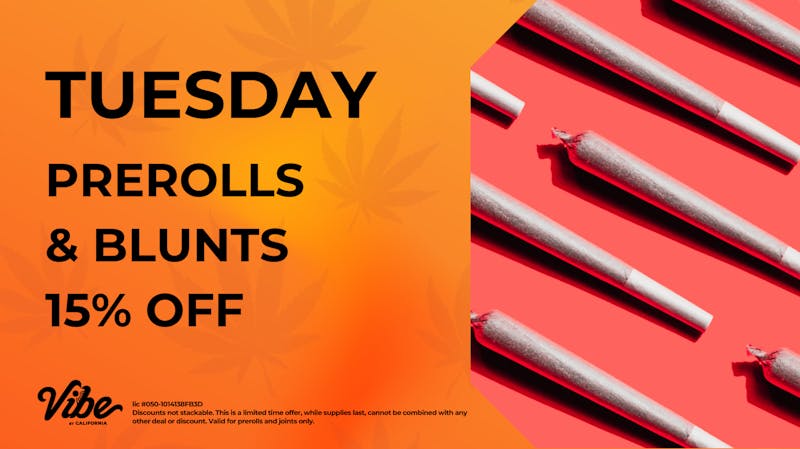 VIBE | Amberlight 15% Off Pre-Rolls