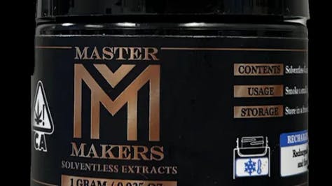 Legendary Organics Oxnard 25% off Master Makers Rosin