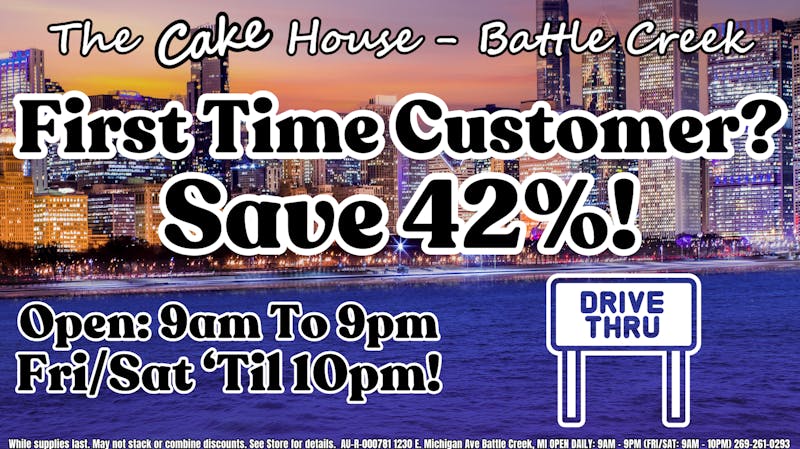 The Cake House - Battle Creek 42% OFF 1ST TIME CUSTOMERS!