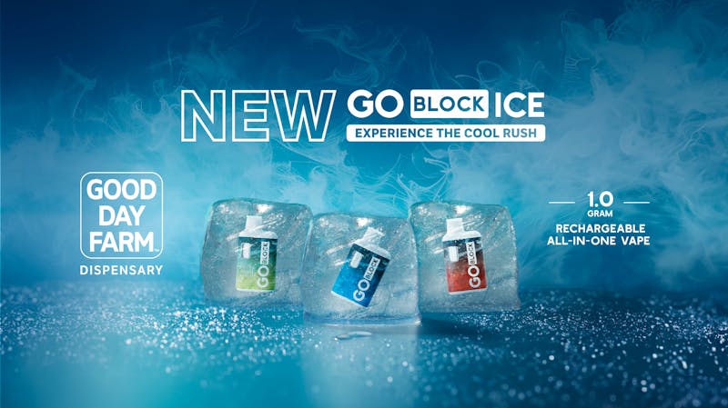 Natural Relief Dispensary GO BLOCK ICE DISPOSABLES @ NRD