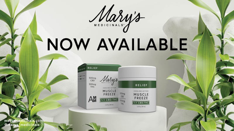 Natural Relief Dispensary Mary's Muscle Freeze @ NRD