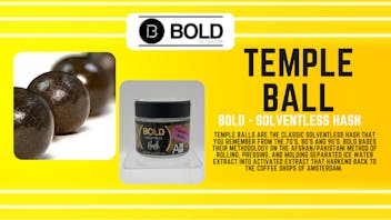 Natural Relief Dispensary Temple Ball Hash by BOLD