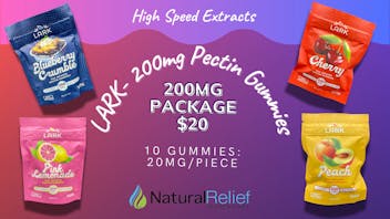 Natural Relief Dispensary $20 LARK 200mg Gummies - NRD