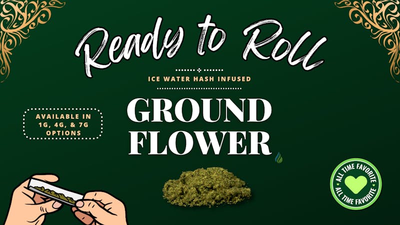 Natural Relief Dispensary Hash Infused Ground Flower