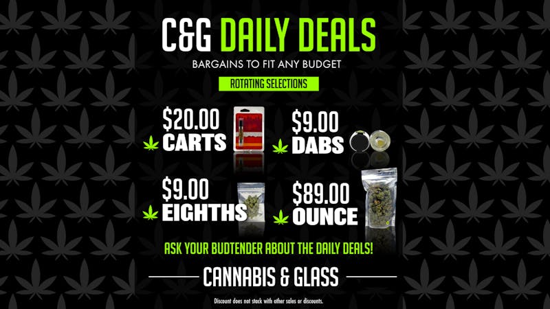 Cannabis & Glass - Ontario Daily Deals (OR)