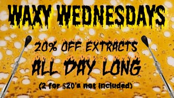 New Millennium WAXY WEDNESDAYS! 20% OFF!