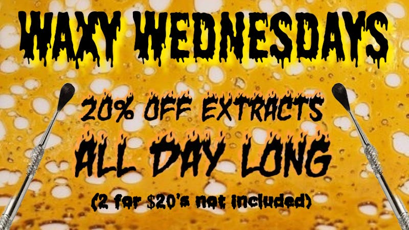 New Millennium WAXY WEDNESDAYS! 20% OFF!
